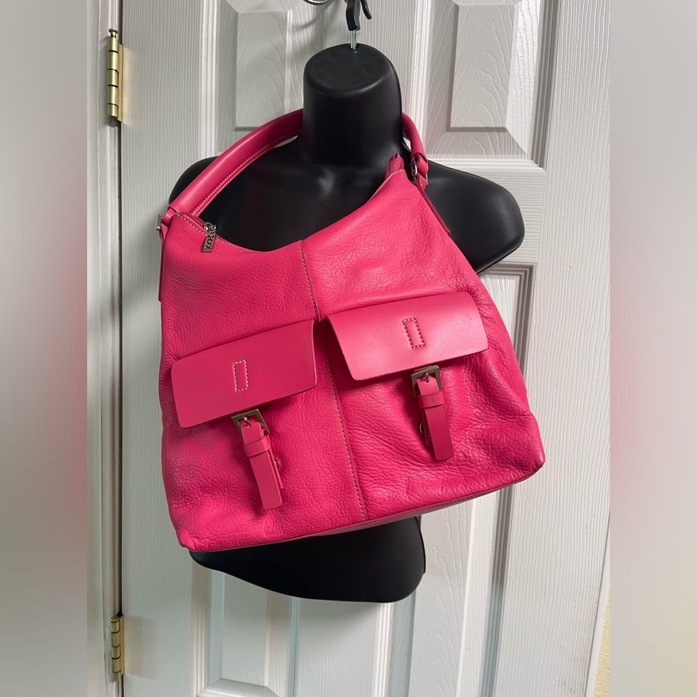 Maxx New York Satchel, RARE, Pink leather GUC